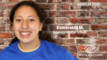 2019 March Youth of the Month Esmeralda Thumb