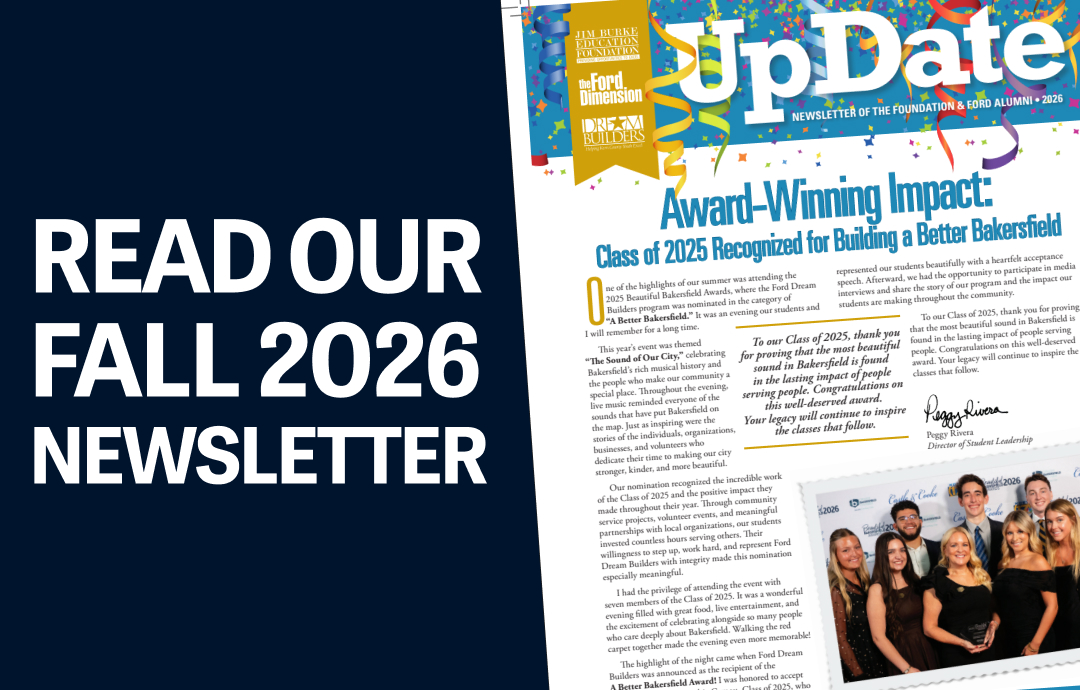 Read our Fall 2026 Foundation Newsletter 1 fall 2026 foundation newsletter