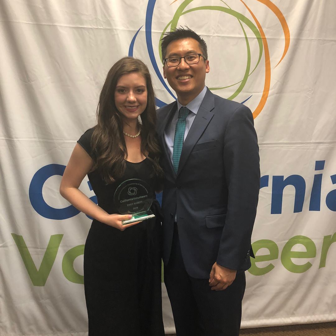 State Of California Volunteer Of The Year 2018